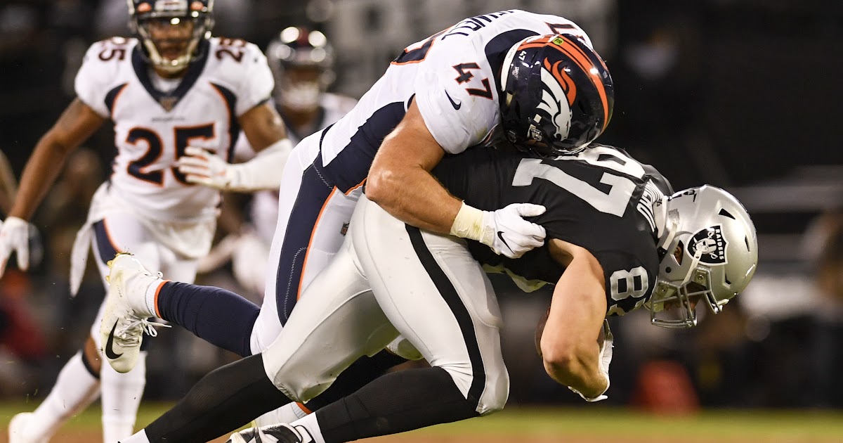 Broncos Vs Raiders Raiders Beat Denver Broncos Drew Lock