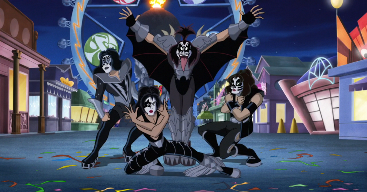 Kiss Band Cartoon Images