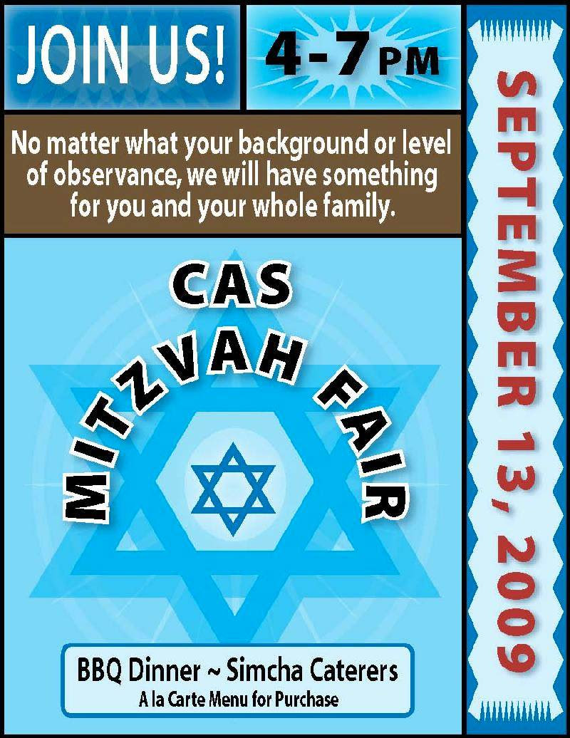 Mitzvah fair front