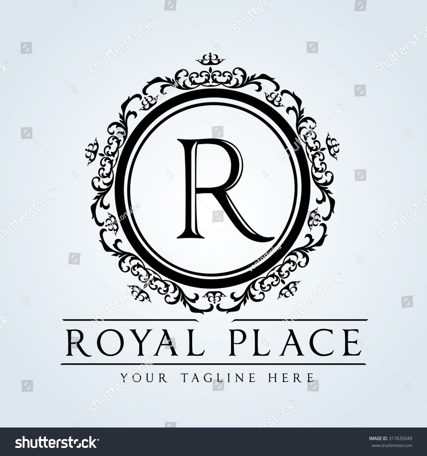 25 Beautiful Restaurant With Crown Logo