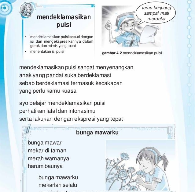 Materi Bahasa Indonesia Kelas 2 Sd - Guru Paud