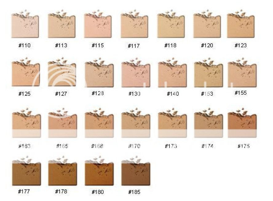 Makeup forever foundation colors