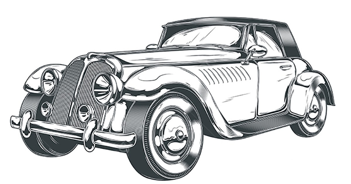 ベスト レトロ 車 かわいい イラスト Blogejokiyorolas