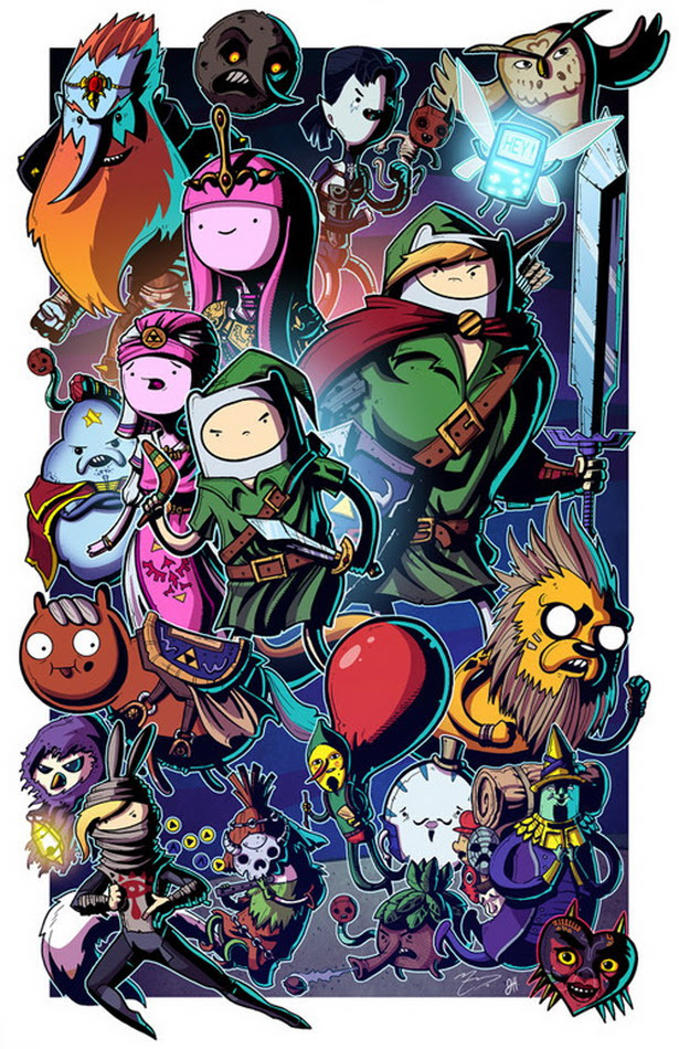 Legend of Zelda versión Hora de Aventuras Legend of Zelda versión Hora de Aventuras