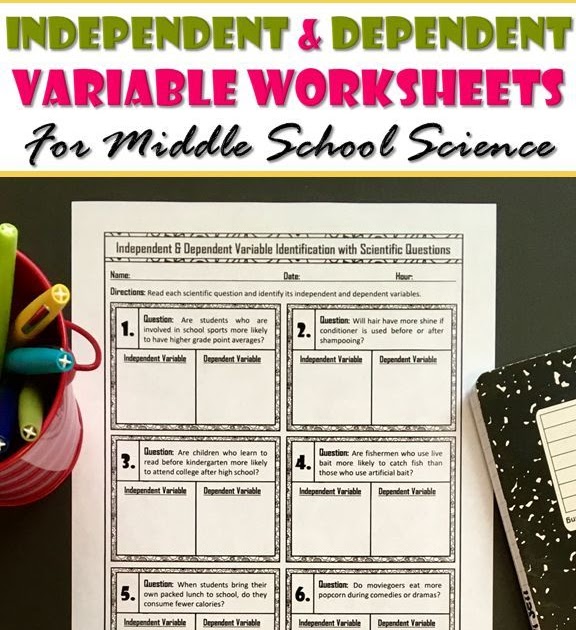 Identifying Variables Worksheet Pdf Answer Key - worksheet