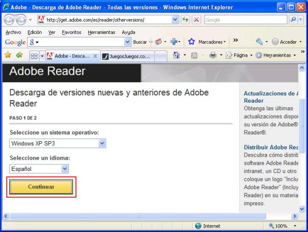 Adobe acrobat for windows xp