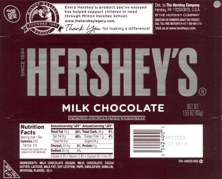 hershey-chocolate-bar-label