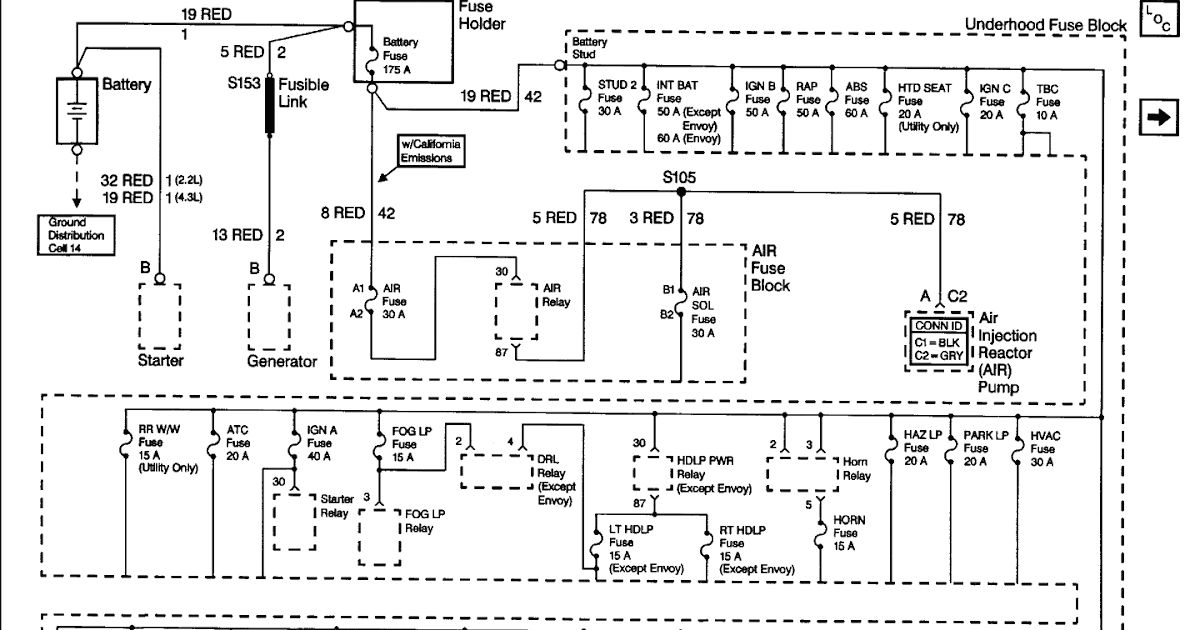 2002 Chevy S10 Wiring Harness Diagram 02 Power Mirrors On A 97 Wiring