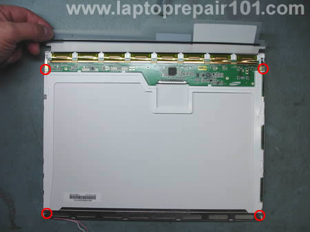 Open LCD screen Open LCD screen