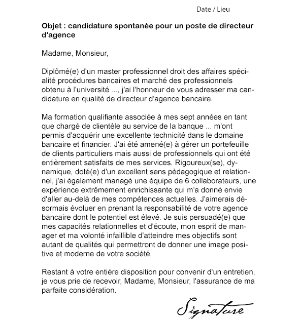 Exemple Lettre De Motivation Directrice Creche  Soalan l