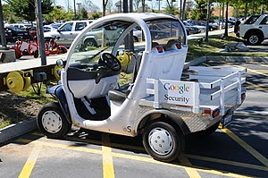 English: Google Electric Car Seciurity 2008 (V...