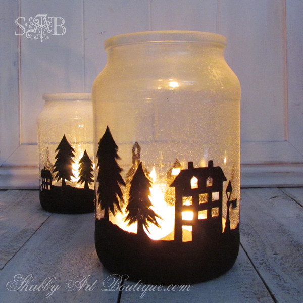Shabby Art Boutique - Township Candle Holder 1 Shabby Art Boutique - Township Candle Holder 1