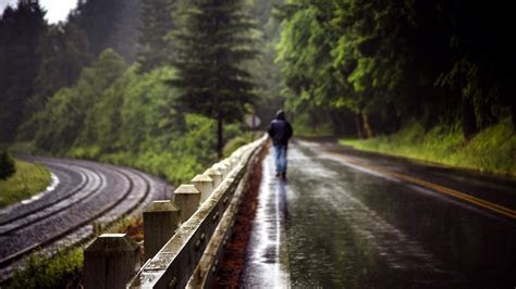 Rain fences people railroad tracks roads wallpaper (66212) Rain fences people railroad tracks roads wallpaper (66212)