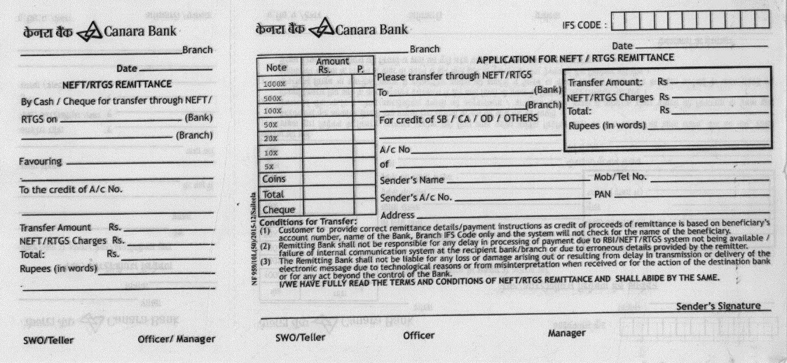 59 CANARA BANK FORM NF-902 DOWNLOAD PDF - * FormBank