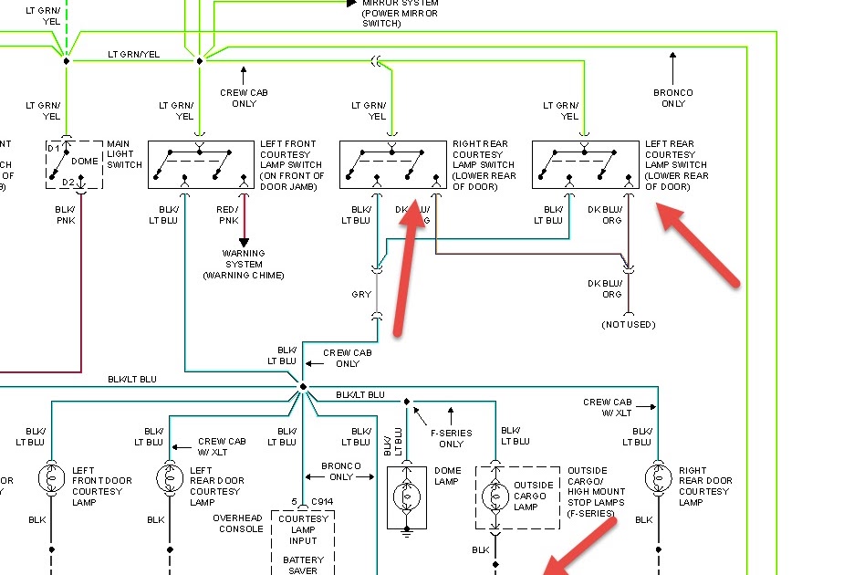 1994 F250 Wiring Diagram - Wiring Diagram Schema