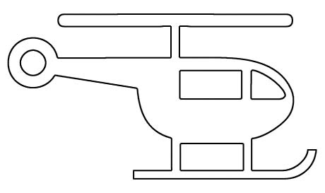 Malvorlagen Kinder Hubschrauber - x13 ein Bild zeichnen