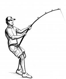 40+ Most Popular Fisherman Drawing Images | Inter Venus