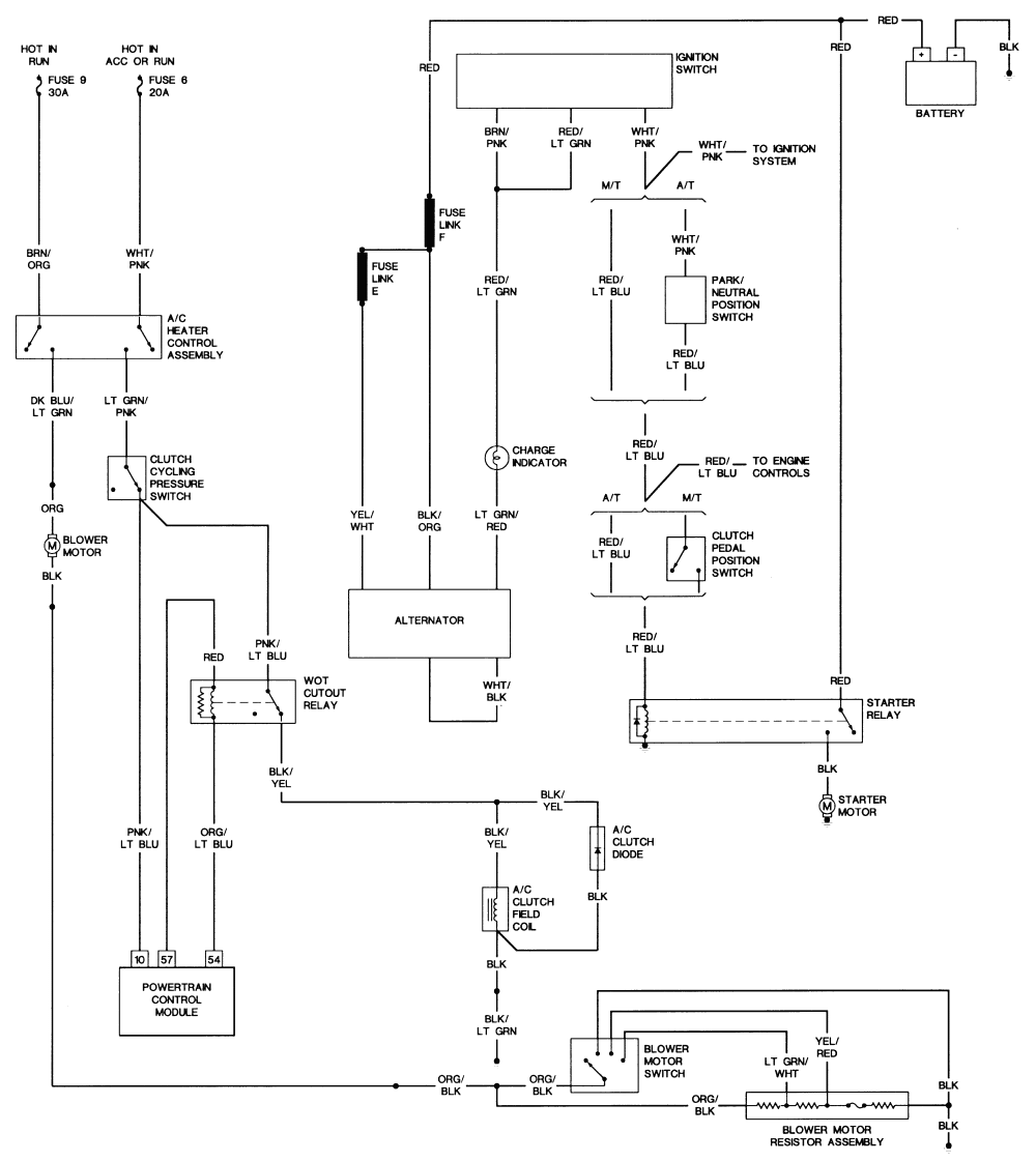 Ford 302 Alternator Wiring Diagram