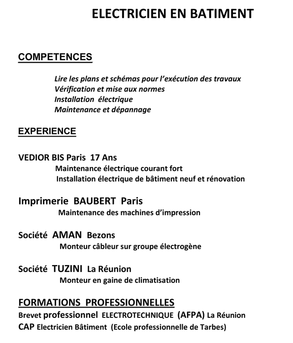 Lettre De Motivation Stage Gardien D Immeuble Rungon A