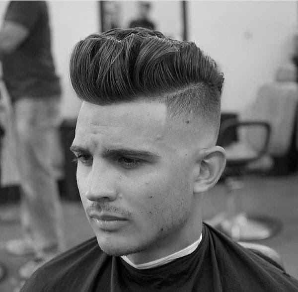 High Fade Quiff The Best Drop Fade Hairstyles