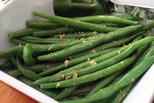 Green Beans with Lemon and Oil