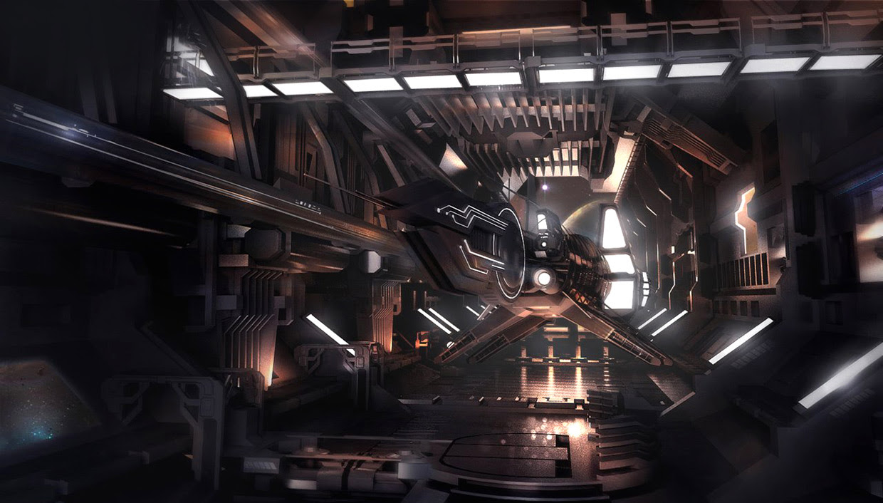 Concept Ships Spaceships With Interiors By Encho Enchev