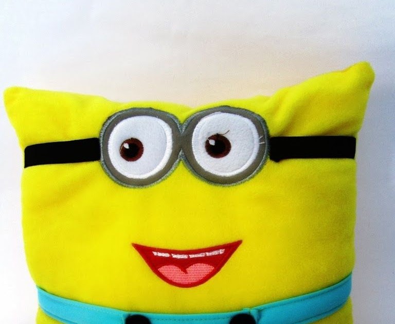  Boneka  Minion  Kain  Flanel  boneka  baru