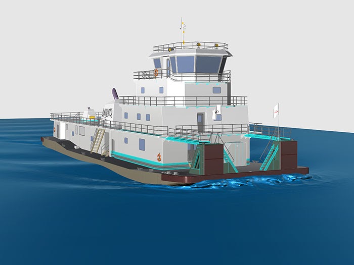 Towboat Calendar 2022 - April Calendar 2022