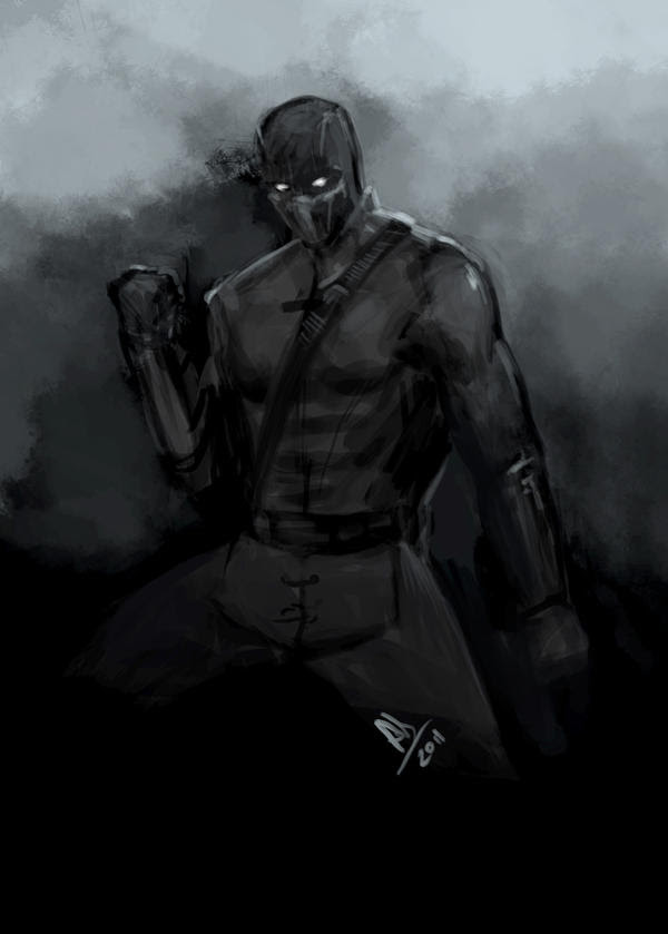 Female Noob Saibot Fan Art : Noob Saibot Redesign by darknight7 on