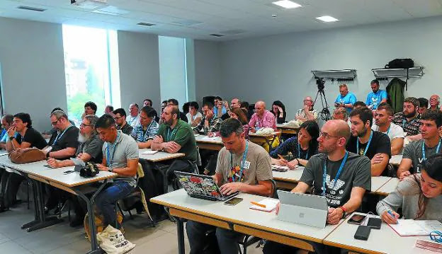 WordCamp Irun utilizó para sus conferencias y talleres las instalaciones de Mondragon Unibertsitatea en Palmera-Montero Gunea.
/F. PORTU