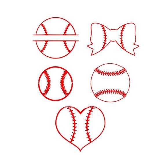 Free Baseball Keychain Svg DXF EPS PNG File