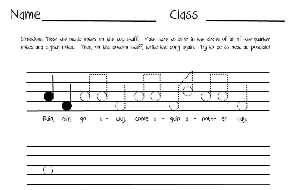 Reproducible Student Worksheet - worksheet