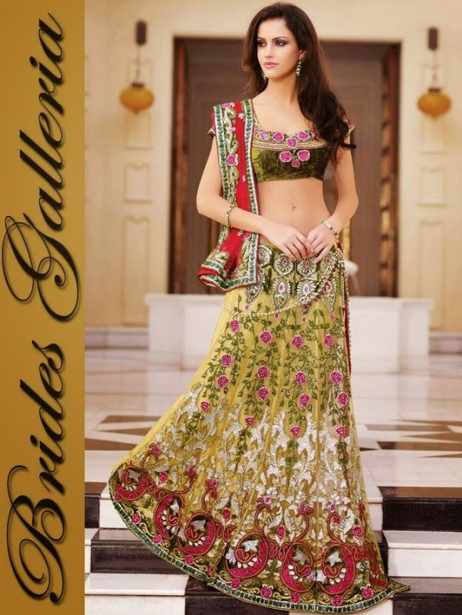 Indian-Bridal-Wedding-Lehangas-Velvet-Embroidered-Blouse-Fish-Cut-Lehenga-by-Brides-Galleria-5 Indian-Bridal-Wedding-Lehangas-Velvet-Embroidered-Blouse-Fish-Cut-Lehenga-by-Brides-Galleria-5