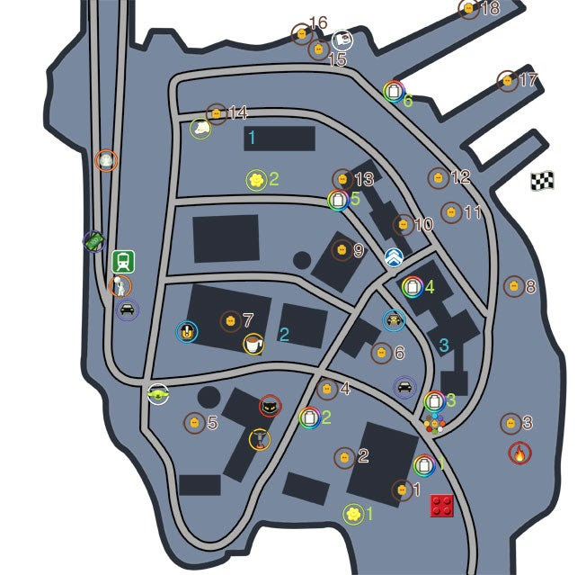 Lego City Undercover Map : LEGO City Undercover | Wii U | Jeux | Nintendo /  Fresco, pagoda, bright lights square and paradise sands. - lia tiasa