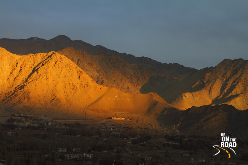 Sunset in the Western Himalayas of Leh
