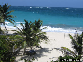 Bottom Bay, a sandy stretch on Barbados' south coast, is a picture-perfect spot for a picnic.