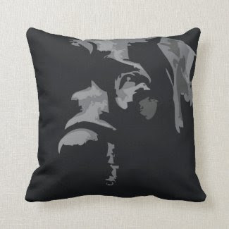 Black Labrador Pillow