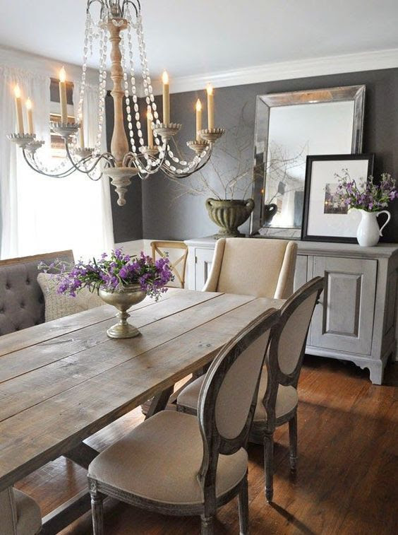 15 Fresh Rustic Dining Room Design Ideas