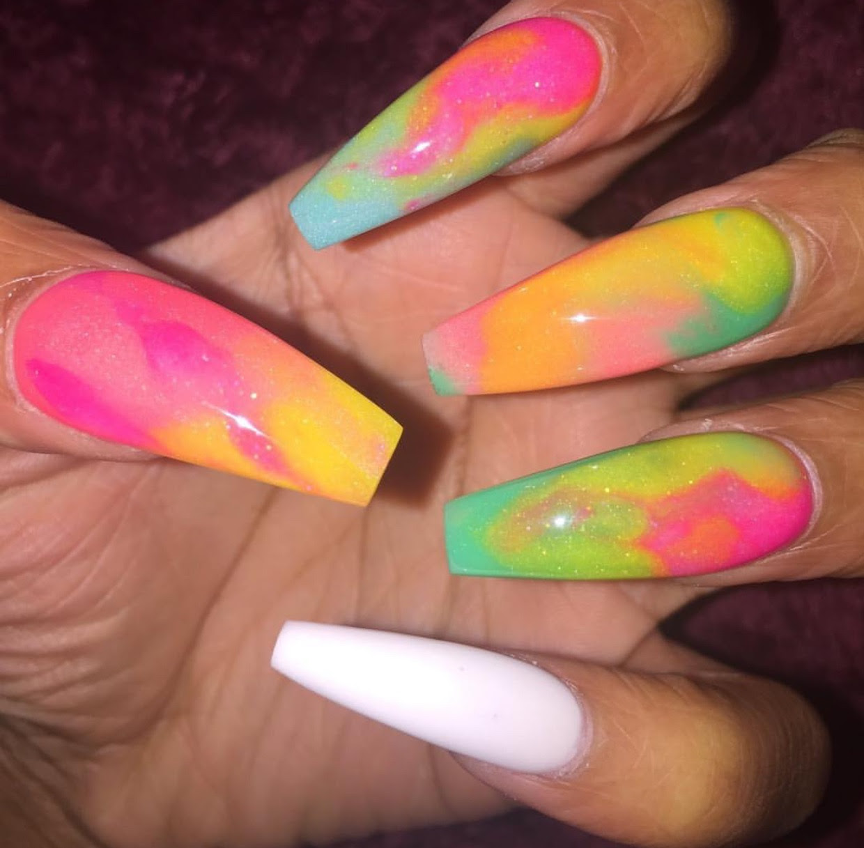Baddie Acrylic Nail Designs 2019
