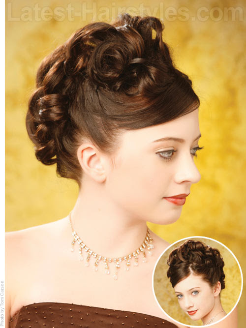 Easy Hairstyle Updos For Work Satu Huruf S