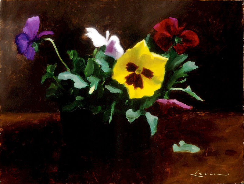 Pansies, Artist: Levin, Steven J