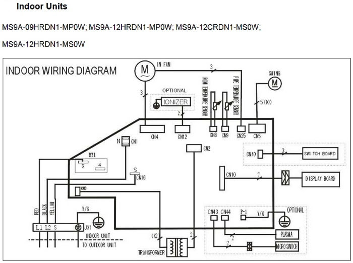 34 Split Air Conditioning Wiring Diagram - Wire Diagram Source Information