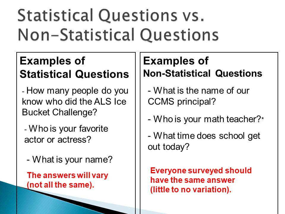 31 math statistical questions