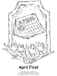 Download 192+ Holidays April Fools Day Coloring Pages PNG PDF File