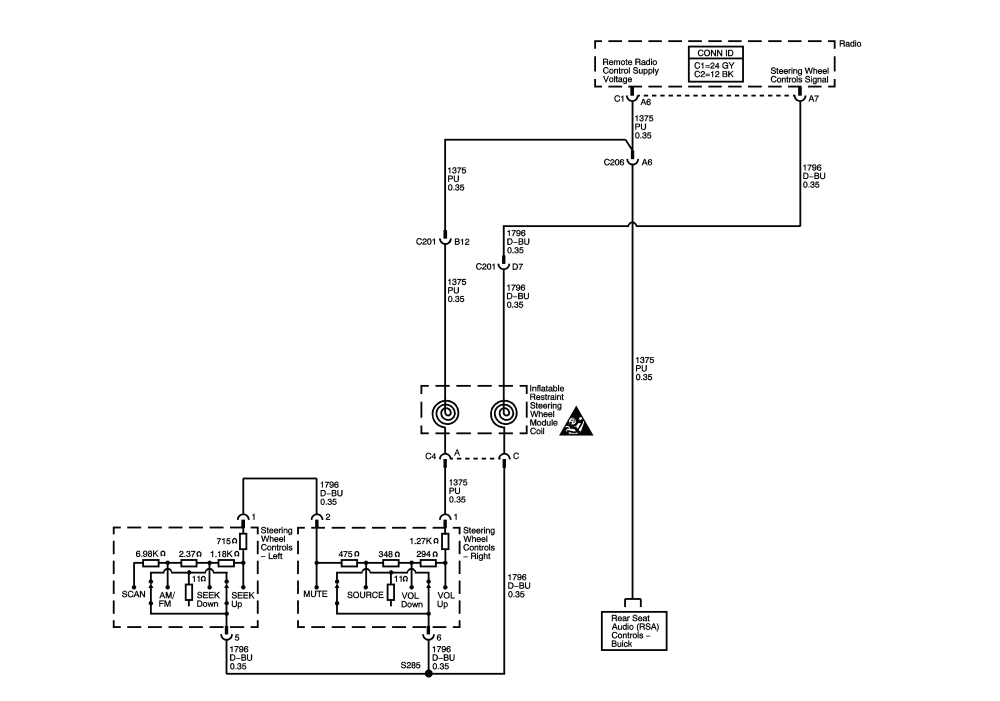 Steering Wheel Control Wiring Diagram - Complete Wiring Schemas