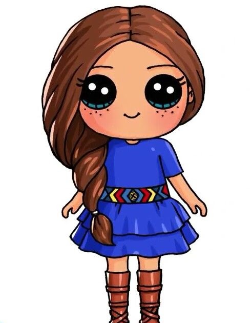 Dibujos Kawaii Faciles De Personas