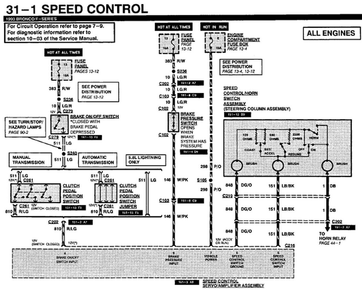 Ford Cruise Control Wiring Diagram - General Wiring Diagram
