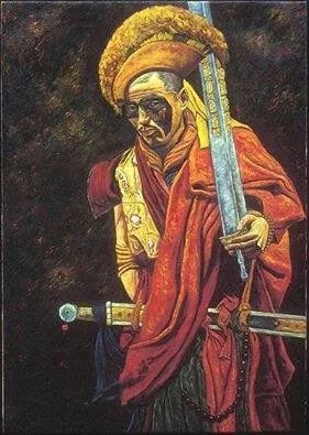 Lha-chen-Rgyalbu-Rinchan was first non Hindu king of Kashmir who belonged to Islamic faith(convert). He was not a born Muslim but Buddhist by faith. Rinchan’s father was killed in some internal disputes in Ladakh leading him to run away in exile and settle as a refugee in Kashmir. He took refuge in castle of Ram Chand commander of Raja Sahadeva. Here he met Shamshir a Persian Muslim immigrant- another fellow like him. Rinchan first won confidence of Ram Chand and later killed him to ascent himself to throne and proclaimed himself as king of Kashmir on 6th October 1320.He gained peace by marrying Ram Chand’s daughter Kota Rani and appointing his son Rawan Chand on his father’s post of commander in chief and Shamsir as vazir(Minister) of his kingdom. 

Even after securing peace he did not feel secure. He wanted to remove stigma that he captured throne by fraud. Therefore he made an attempt to identify himself with the country and the people to understand and follow their culture, religion and traditions, as one of them. To begin with he expressed desire to accept Saiva cult which was most popular form of religion followed in Kashmir. He approached Devaswami Pundit who was head guru of Court Pundits of Kashmir in order to become his disciple and entreated him as his devotees. Devaswami Pundit appeared to be a very strong head man but without imagination. He turned down request of Rinchan as he was Buddhist by origin. (Ref Jonaraja page 20-21). 

Hindu Kashmir lost this opportunity forever but Shamshir made full use of it. Finding Rinchan in a state of confusion, he consoled him, pleaded him and requested him to leave the decision to chance. It was agreed that he would accept the religion of that person whom he would first see the next morning. By sheer chance of manipulation by Shamshir it happened, that Rinchan eyes fell on a Muslim fakir Sayed Sharafuddin Bulbul shah the very next morning. He accepted Islam from Bulbul shah and adopted name of Shah Sadruddin as first Muslim ruler of Kashmir. 

After accepting Islam Rinchan founded Rinchanpura a quarter in Kashmir and build first mosque in Kashmir known as “Bud Masheed” on the site of a Buddhist temple. Not very far from here he built another mosque at Ali Kadal and started a Langarkhana (public charity kitchen) after his mentor Bulbul Shah as Bulbul Langer. He even named his only son born with Hindu wife Kota Rani as Haidar and trusted him to the care of Shamshir. Under Rinchan rule state religion of Kashmir became Islam and full patronage was given for conversion to Islam to both Hindus as well as Buddhists leading to rapid decline in their numbers. Rinchan was later attacked by relatives of king Sahadeva and he died of wounds on 25 November 1353.