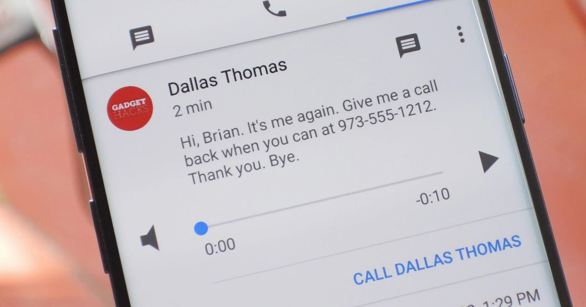 voicemail