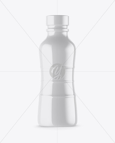 Download Download Pet Bottle In Glossy Shrink Sleeve Mockup Psd Yellowimages Mockups